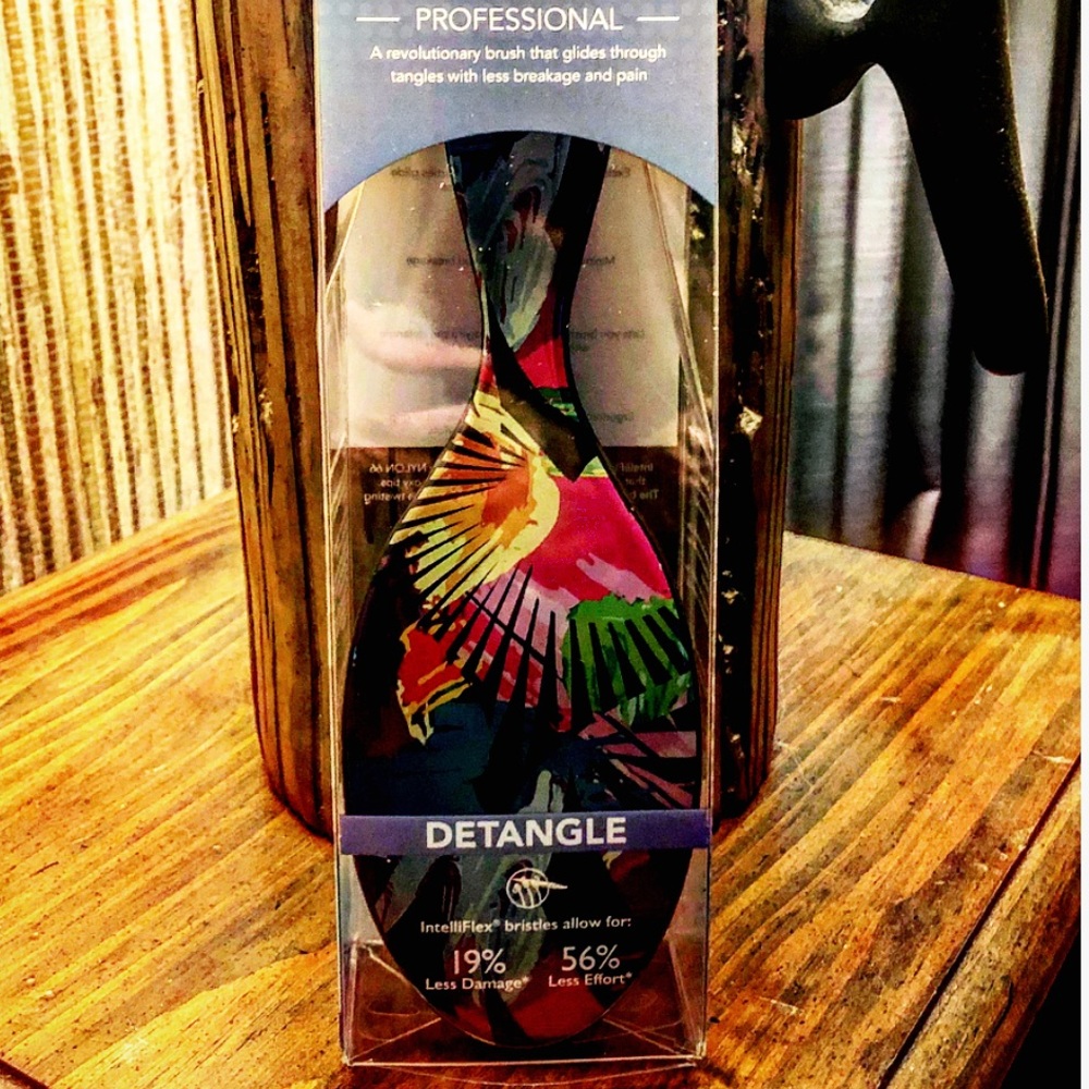 Wet Brush-Pro: Detangler-Palm Splatter